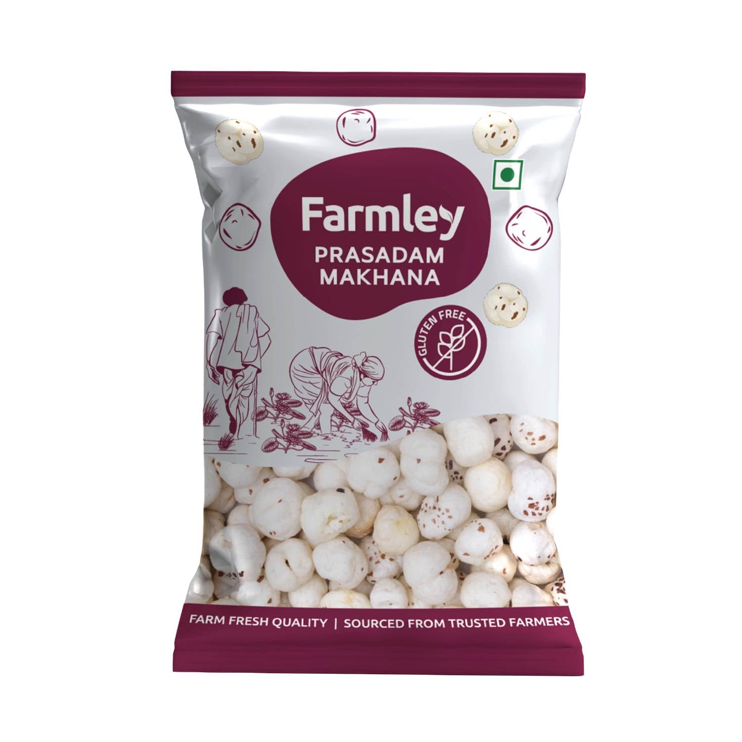 Farmley Organic Makhana (Lotus Seeds) 100g