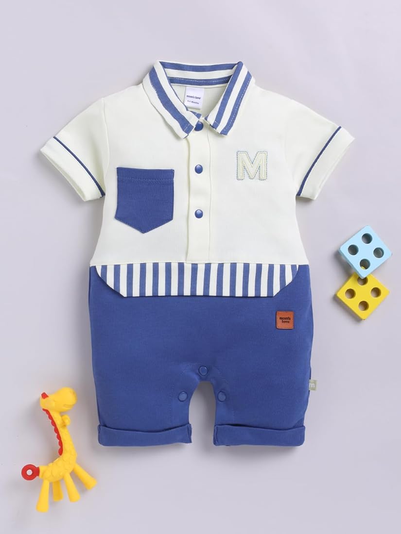 Mom's Love Cotton-Bamboo Blend Romper