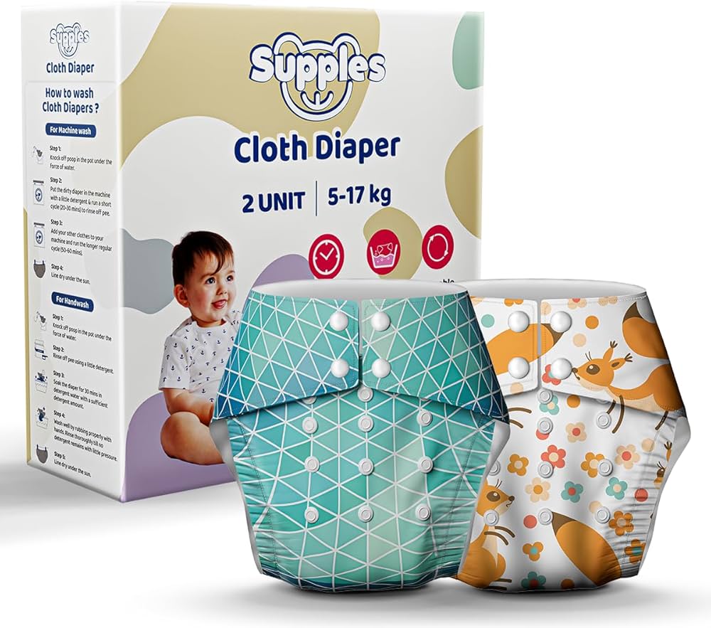 Supples Bamboo Cloth Diaper