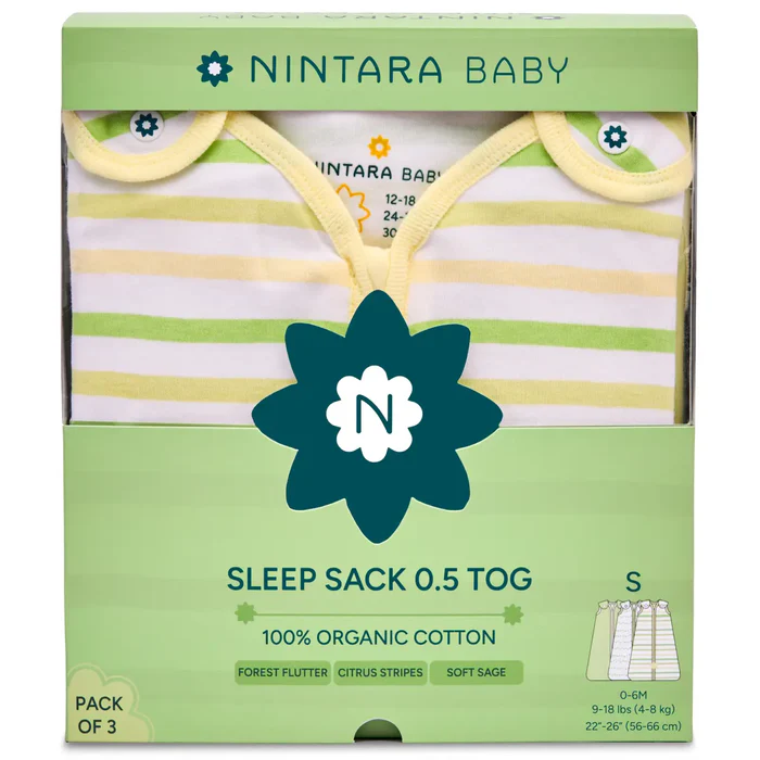 Babyhug Organic Cotton 0.5 TOG Sleep Sack