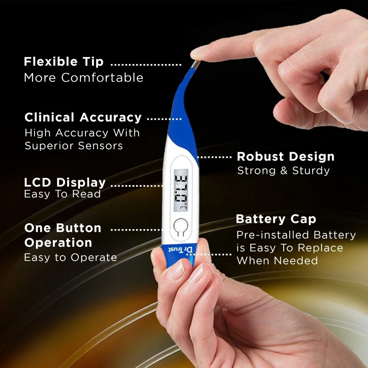 Dr. Trust Digital Thermo-Hygrometer