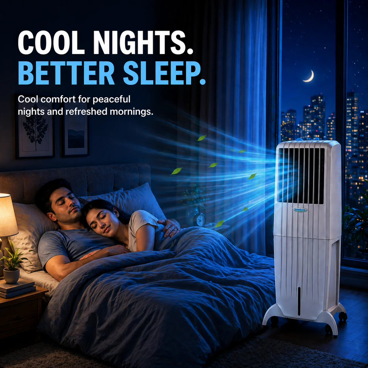 Symphony ManualCool Tower Cooler 45L (Evaporative)