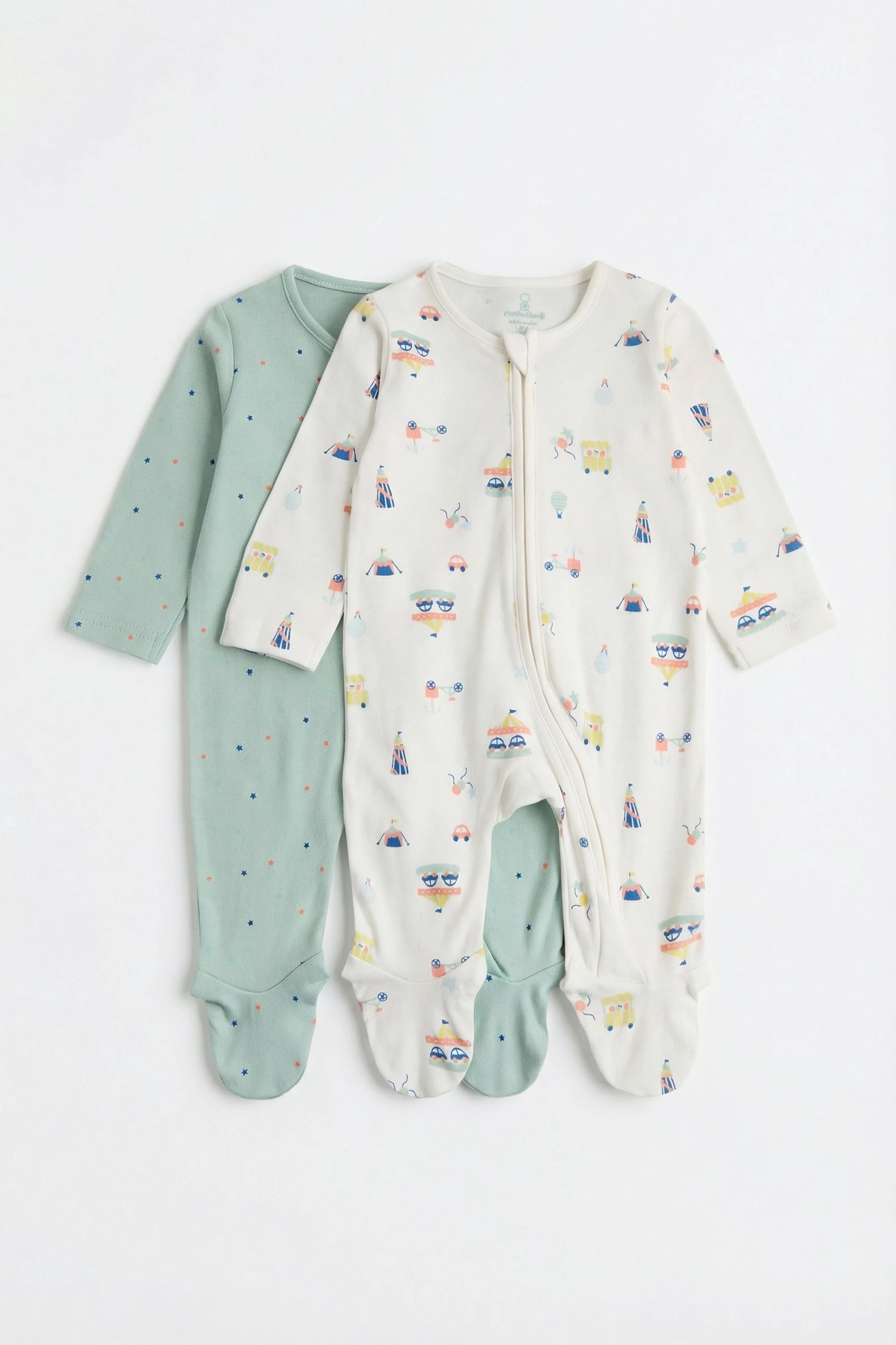 Mothercare Baby Nightsuit 2-Pack