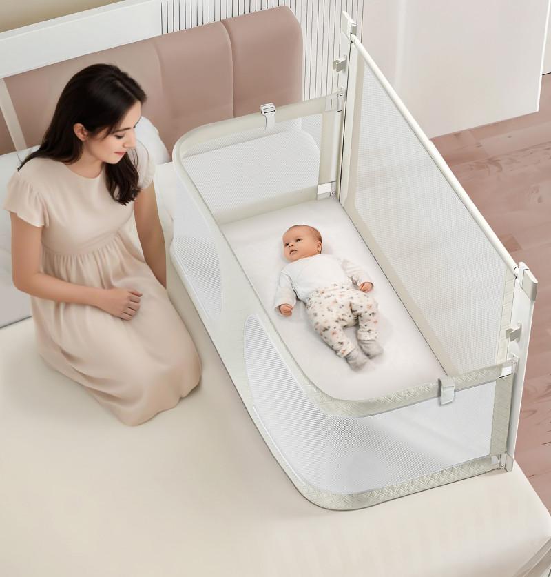 Soft Non-Padded Crib Rail Gap Reducer (Set of 4)