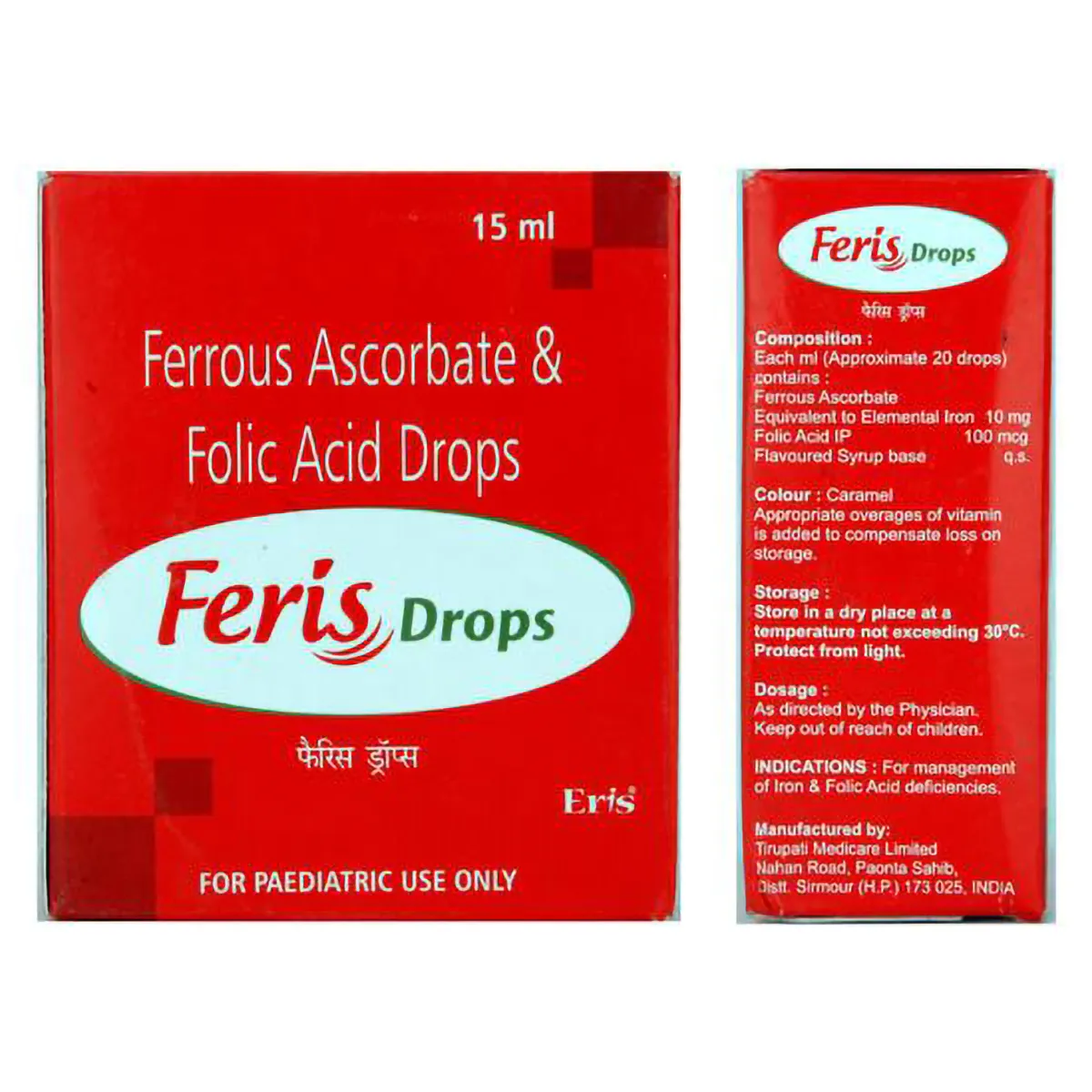 FeRise Plant-Based Iron Drops