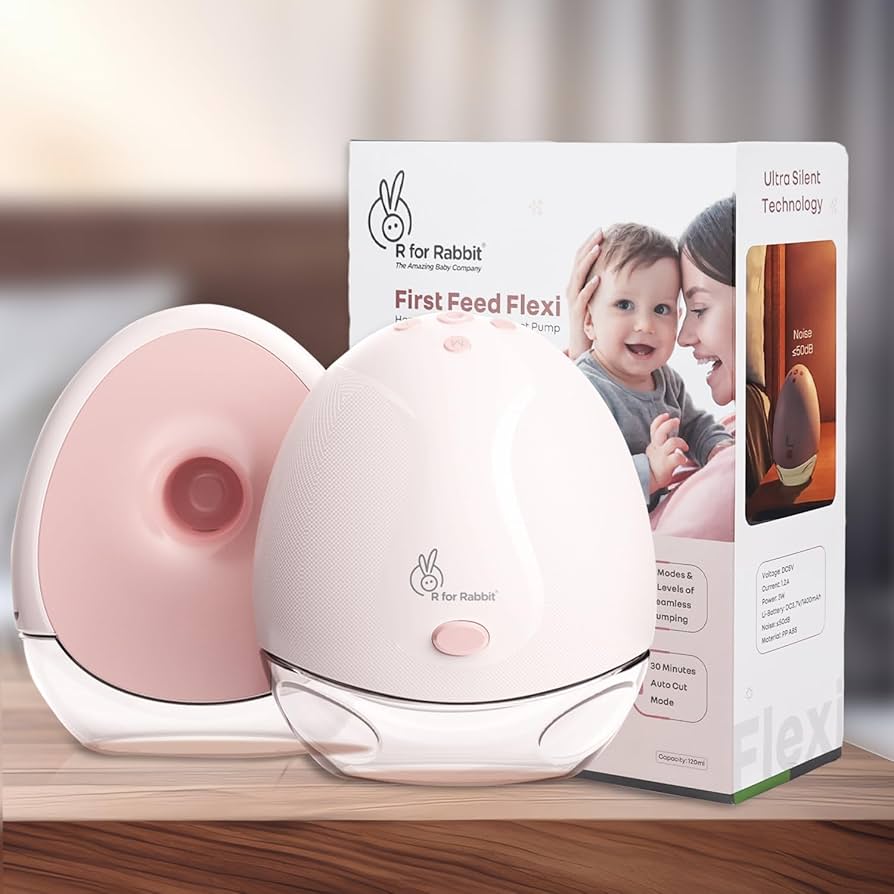 R for Rabbit First Feed Electric Breast Pump USB Rechargeable