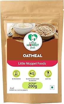 Little Moppet Oats & Apple Pouch (Single Serve)