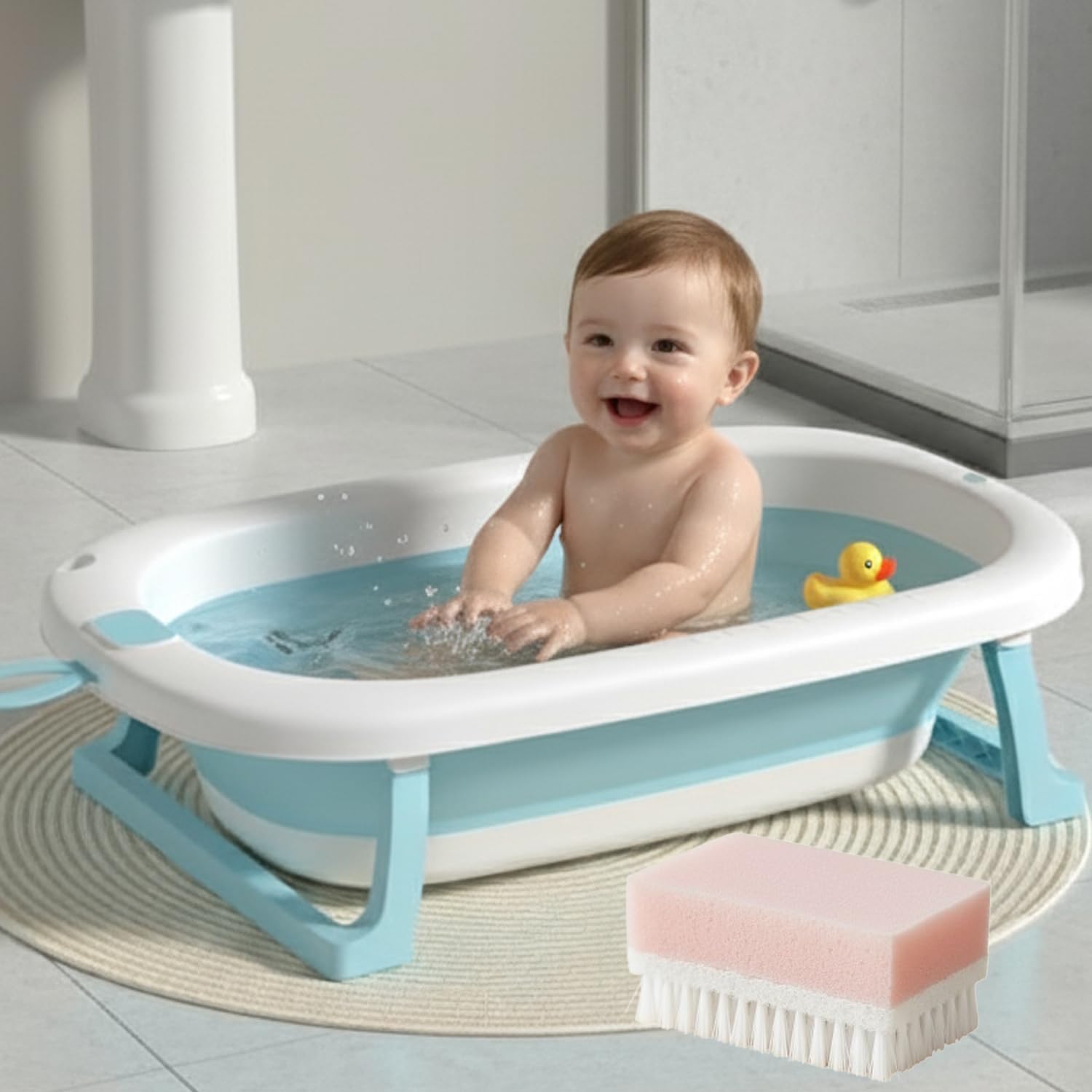 Babyoye Foldable Baby Bath