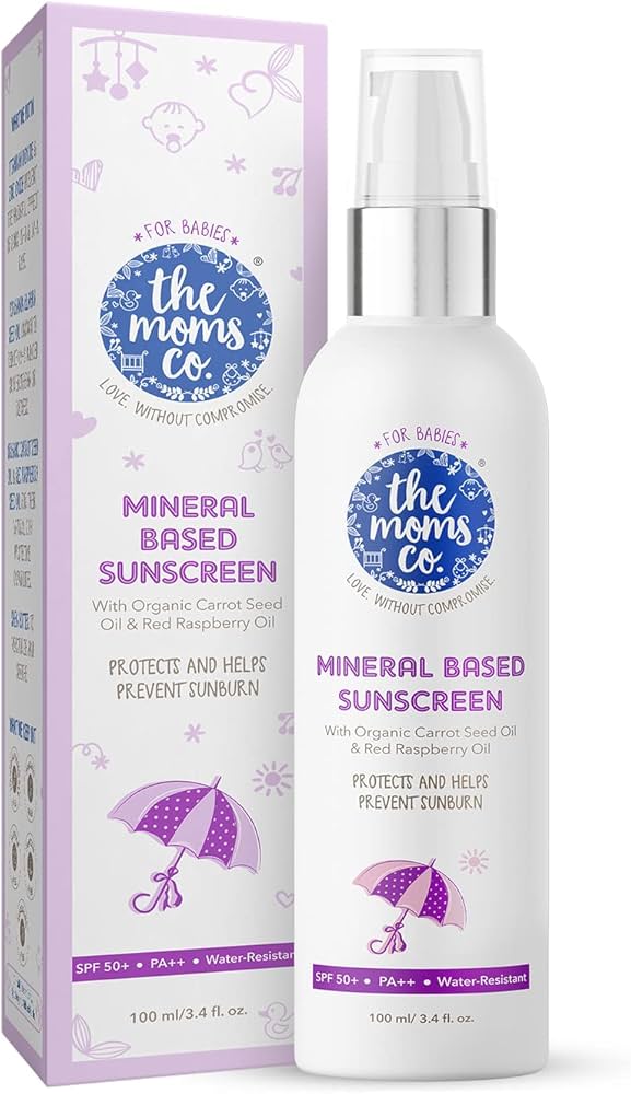 The Moms Co Natural Sunscreen SPF 30 (100 ml)