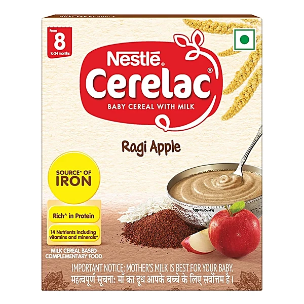 Nestle Cerelac Ragi and Cow Milk (400g)
