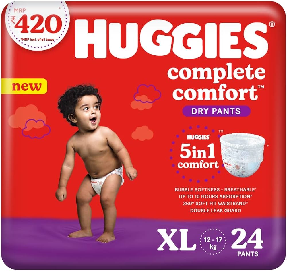 Huggies Dry Pants (Size 4, Pack of 54)