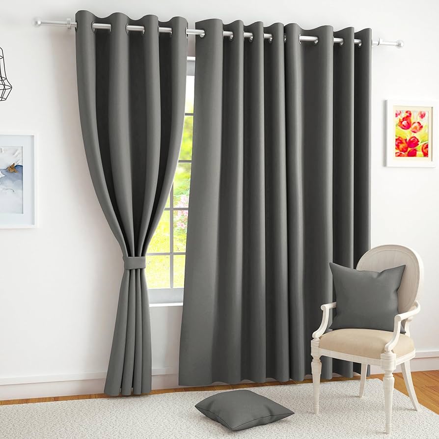 Presto Blackout Thermal Curtains (Set of 2, 152 cm x 213 cm)