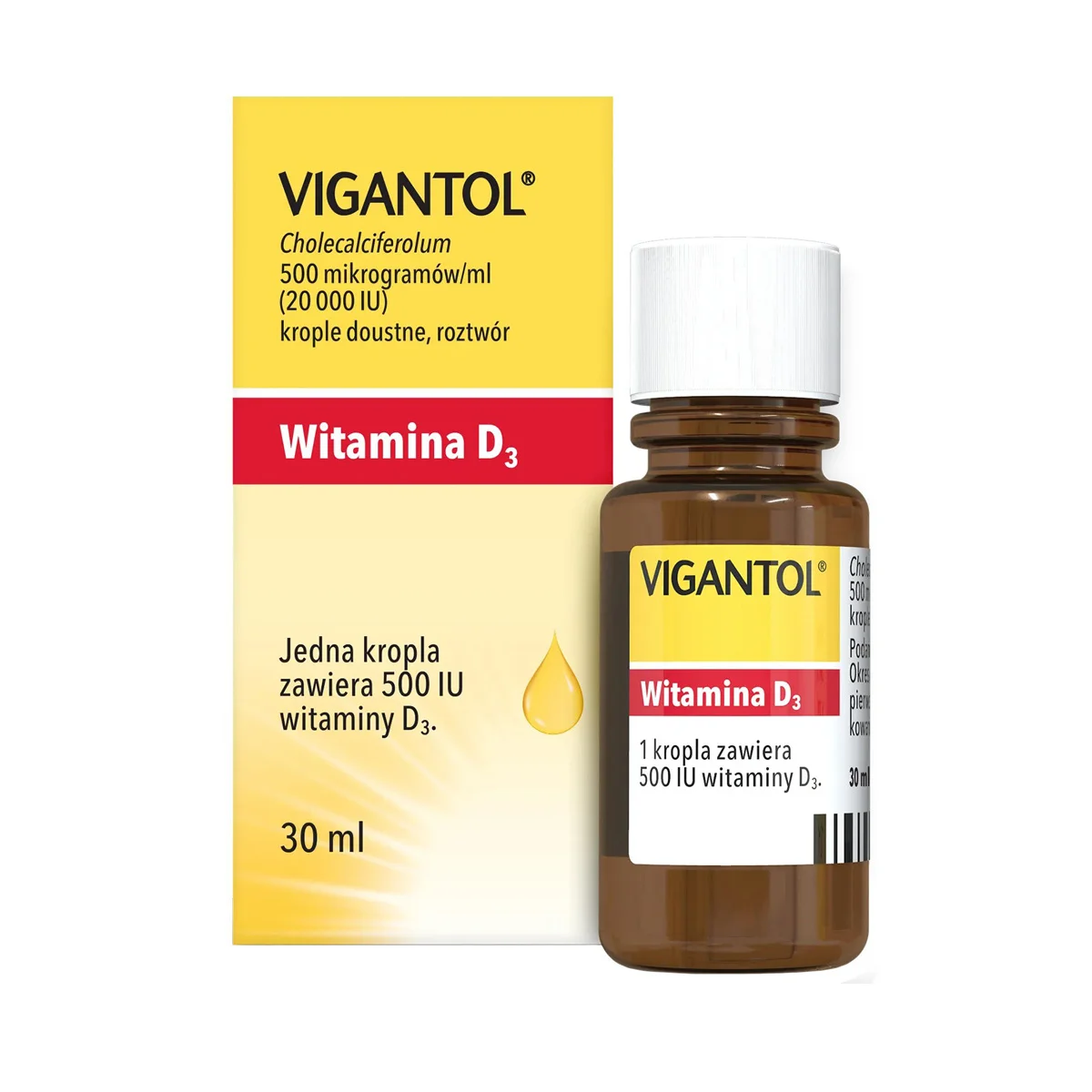 Vigantol Baby Vitamin D3 Drops (400 IU/drop)