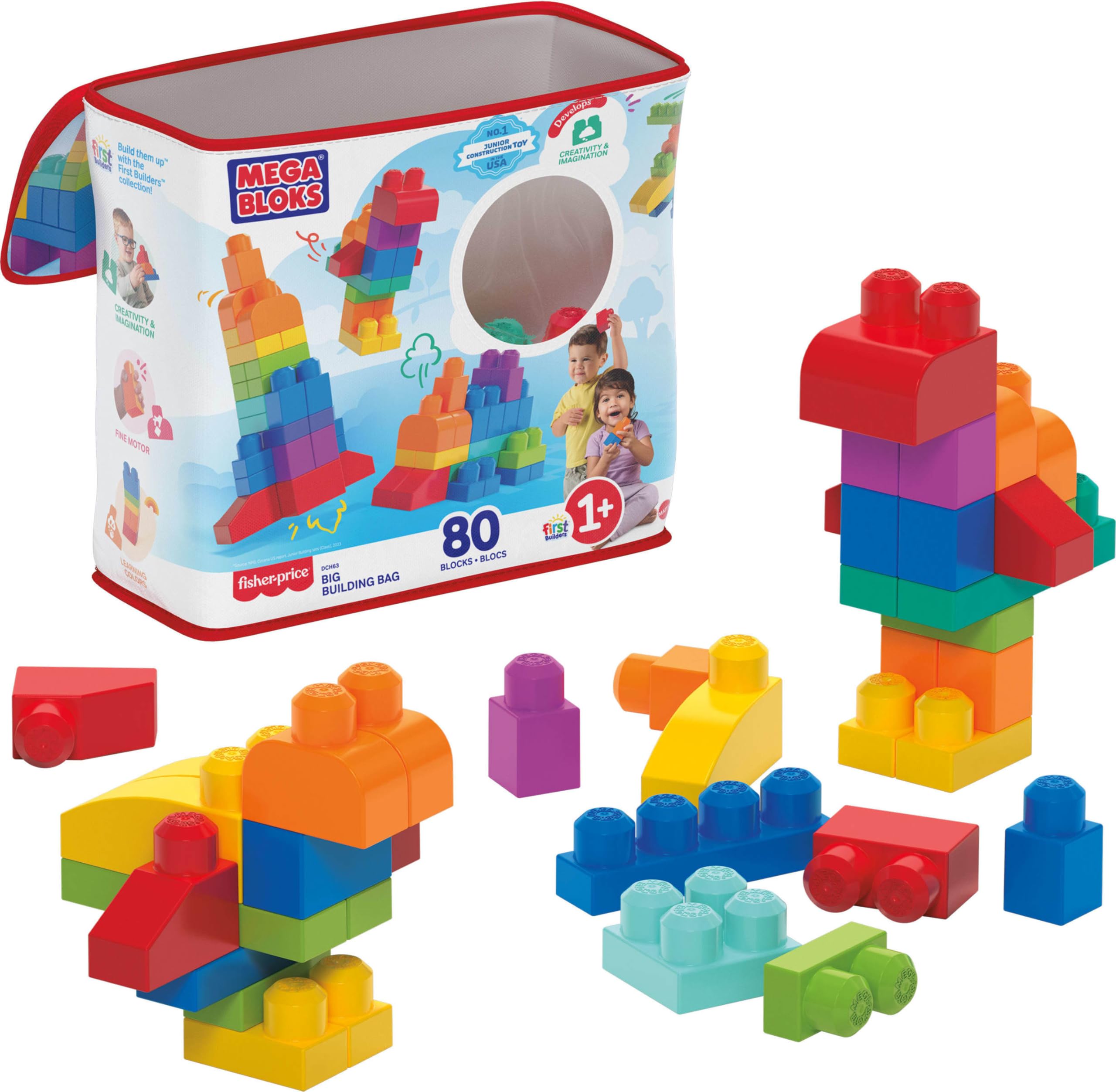 Mega Bloks First Builders Build & Play Set