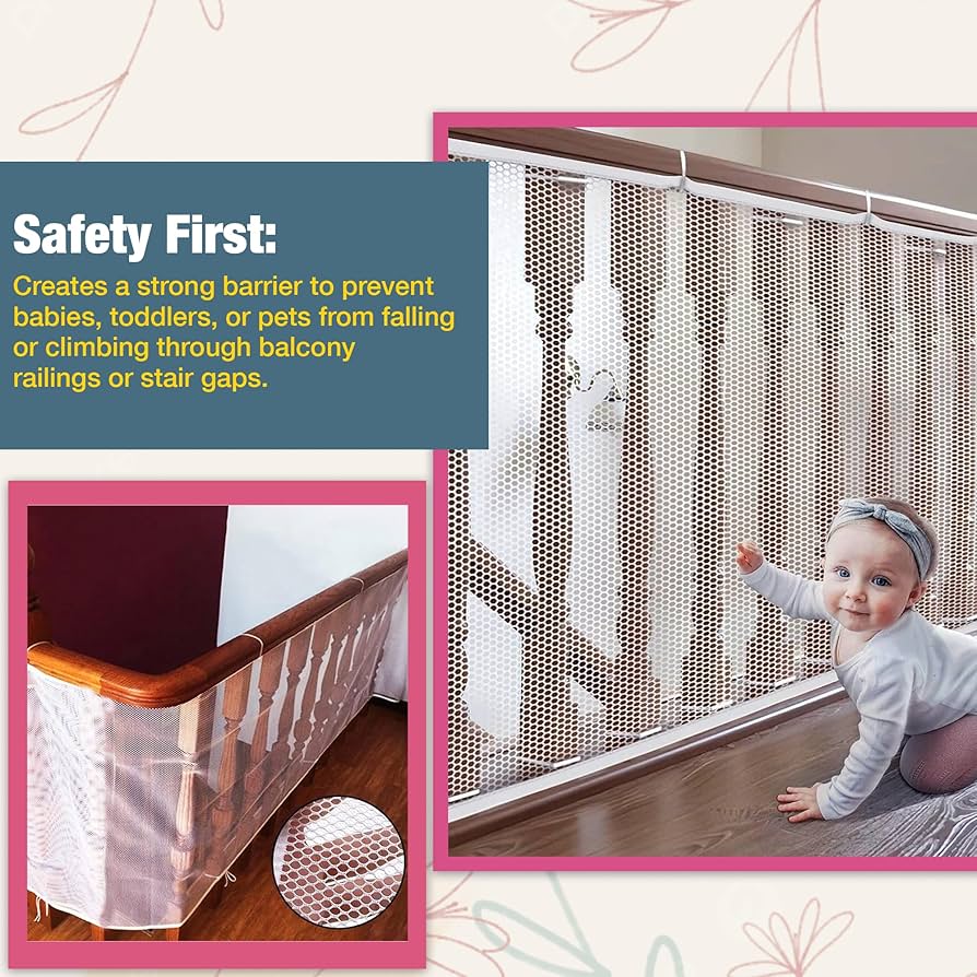 SafetyFirst Mesh Balcony Barrier