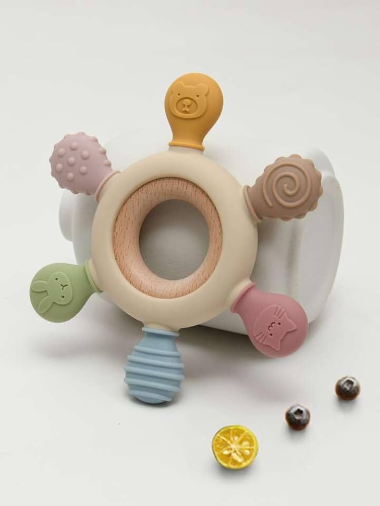 Mastela Organic Silicone Teething Ring