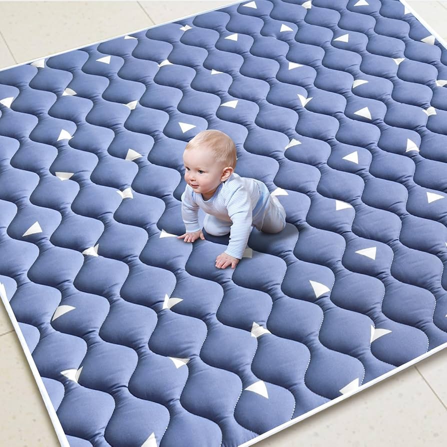 Babyin Non-Slip Play Mat Foam (6mm thick, 200x200cm)