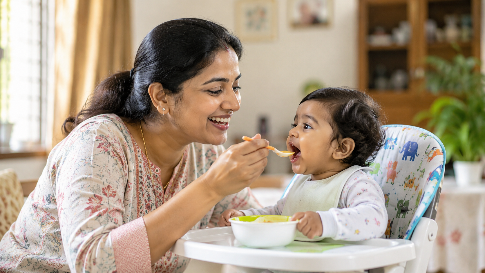 3-Dal Khichdi Recipe for 8+ Month Baby: Easy Pressure Cooker Method with Iron & Protein
