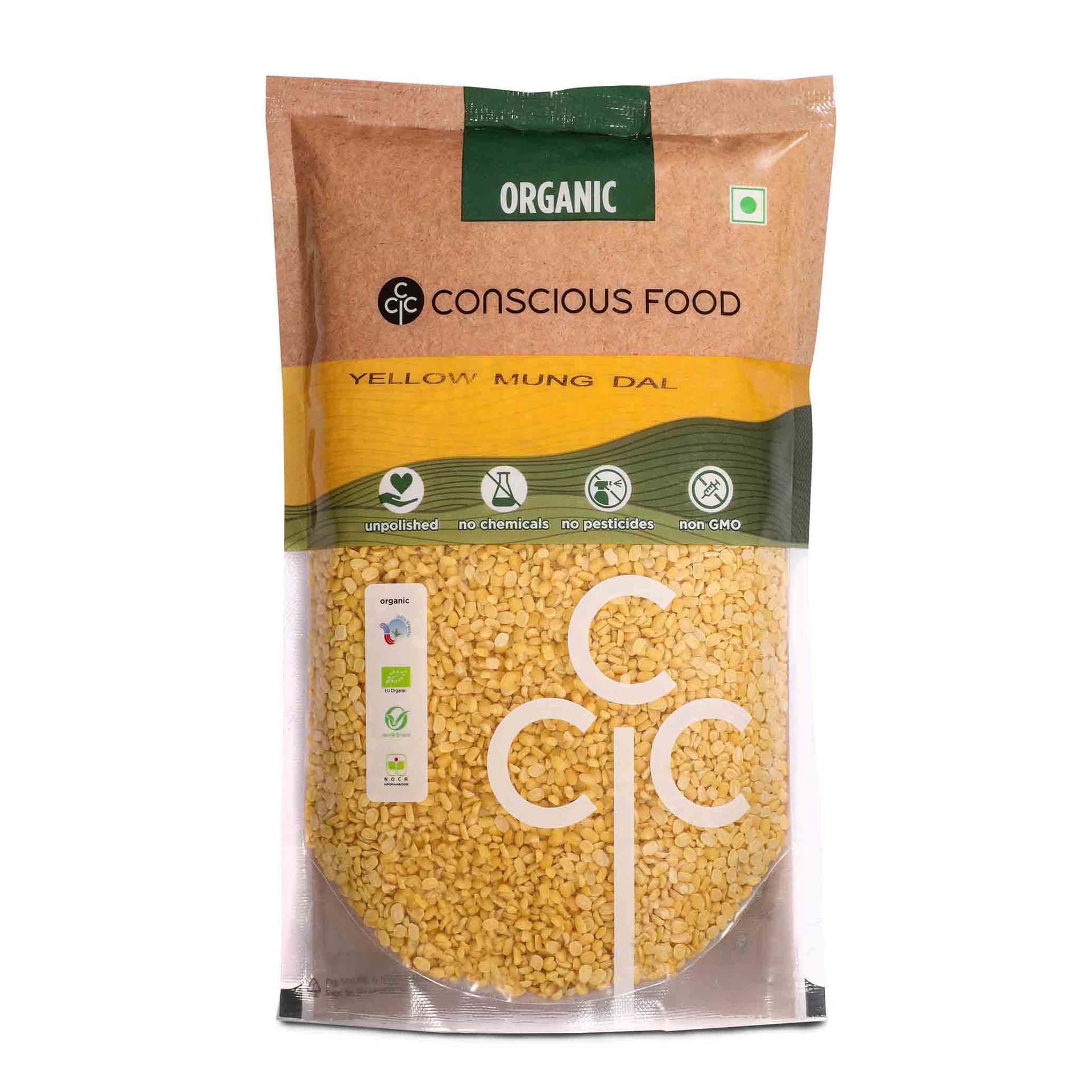 Conscious Food Moong Dal 500g