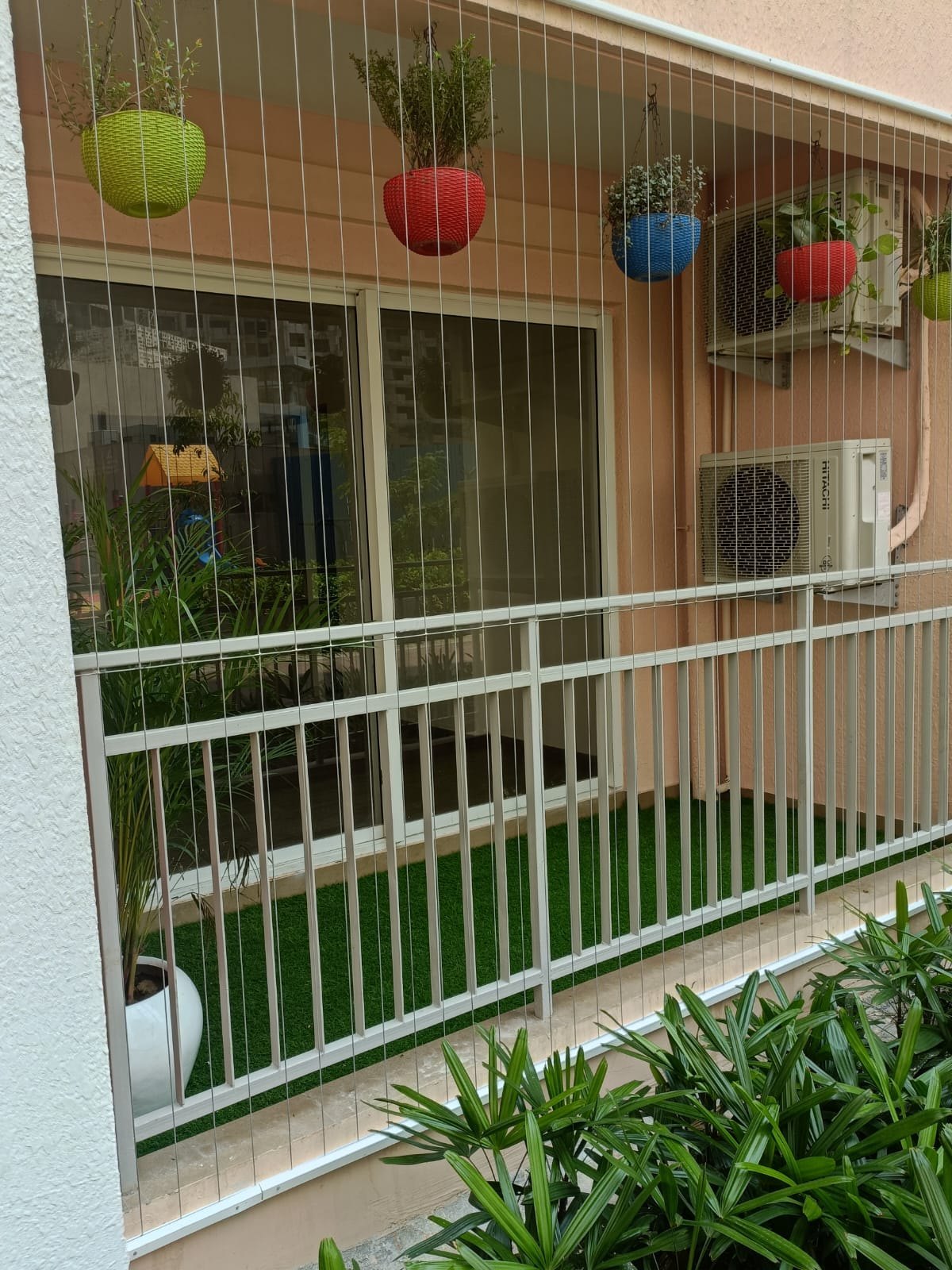 Greenco Steel Wire Child Safety Balcony Net (Professional Grade, BIS Certified)