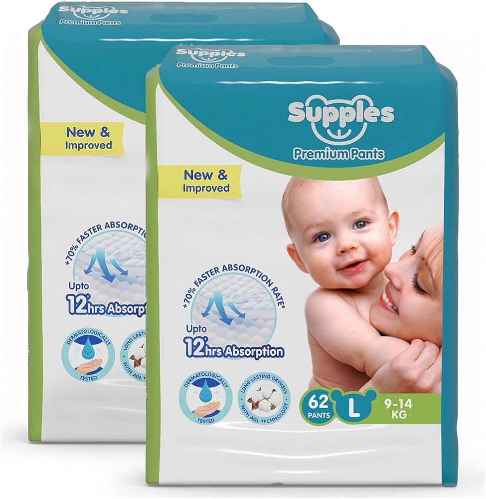 Supples Premium Plant-Based Diapers