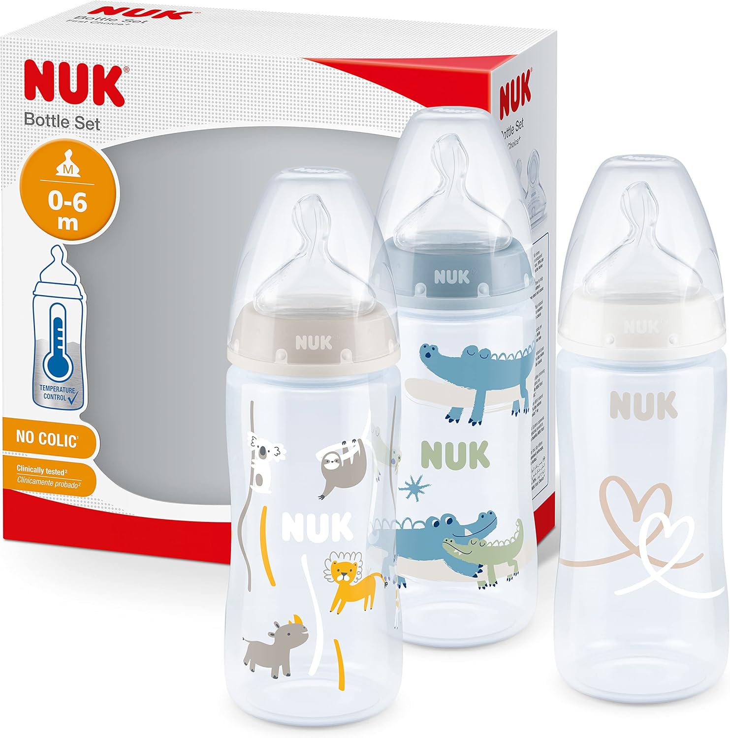 NUK First Choice+ Baby Bottle 260ml