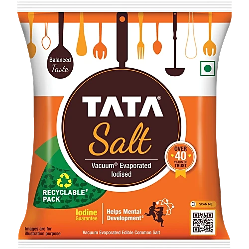 Tata Salt Iodized Fine Salt 1 kg