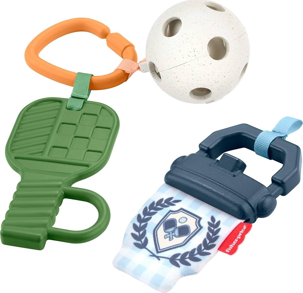 Fisher-Price Sensory Dimple Balls with Rattle