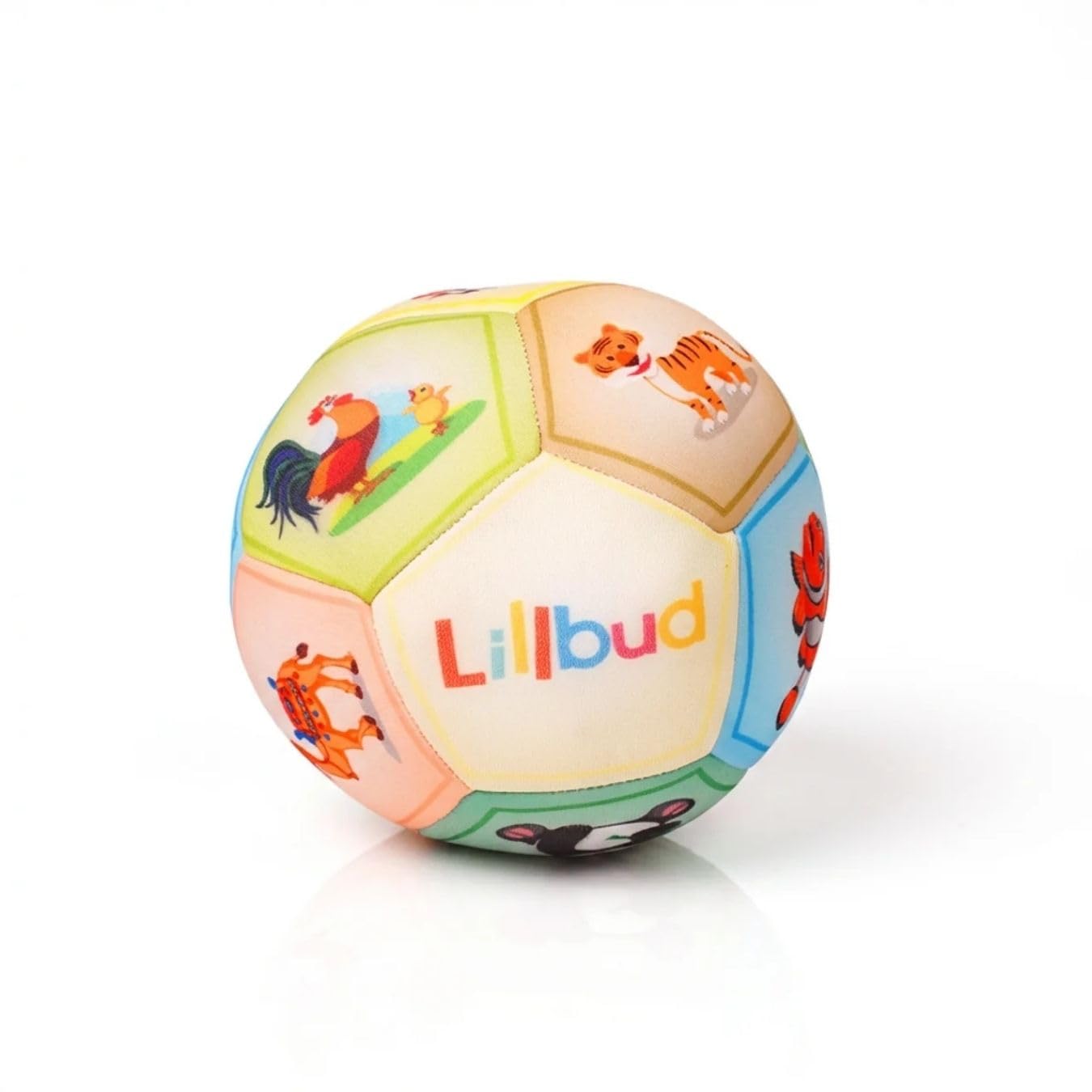 Soft Fabric Crinkle Ball with Patches