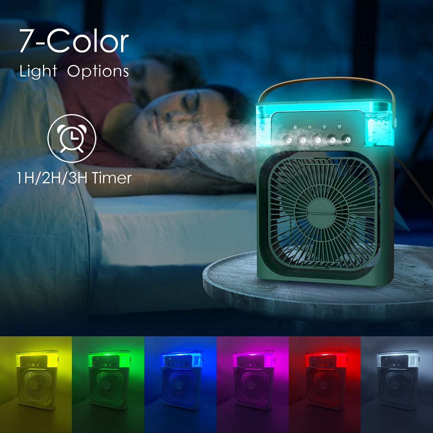 Eureka 5L Portable Evaporative Air Cooler (Battery+USB)