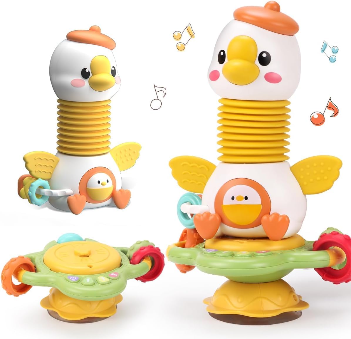Giggles Organic Wooden Rattle