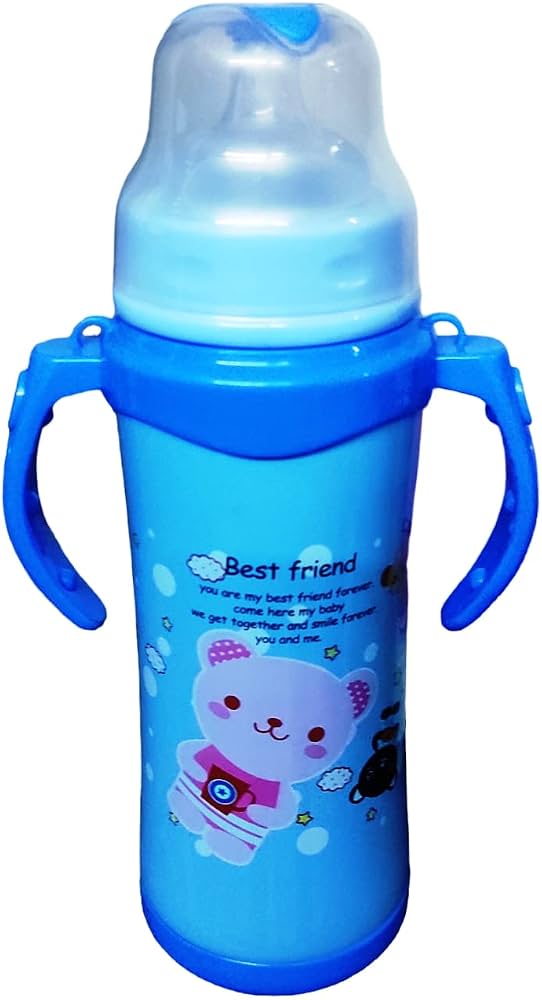 BabyGo Stainless Steel Sippy Cup 200ml