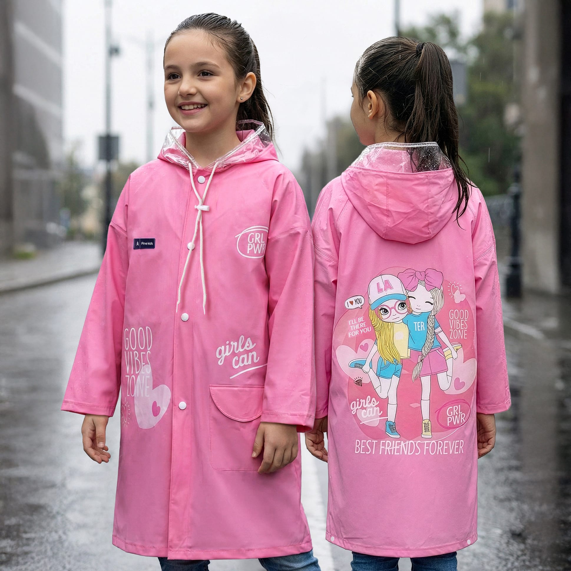 FirstCry Organic Hooded Raincoat
