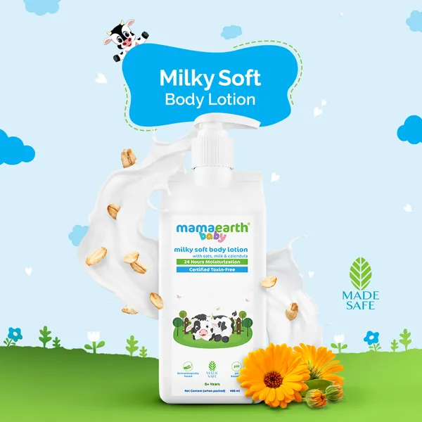 Milky Soft Body Lotion for Babies 400ml
