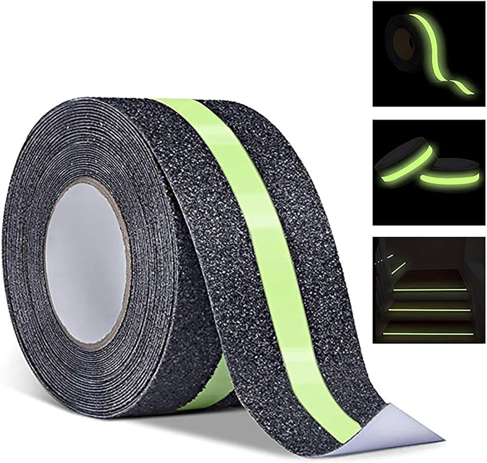 Anti-Slip Stair Grip Tape Roll (10-Step Coverage)