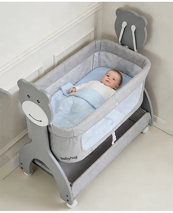 Babyhug Silver-Ion Anti-Microbial Crib Sheets (Pair)