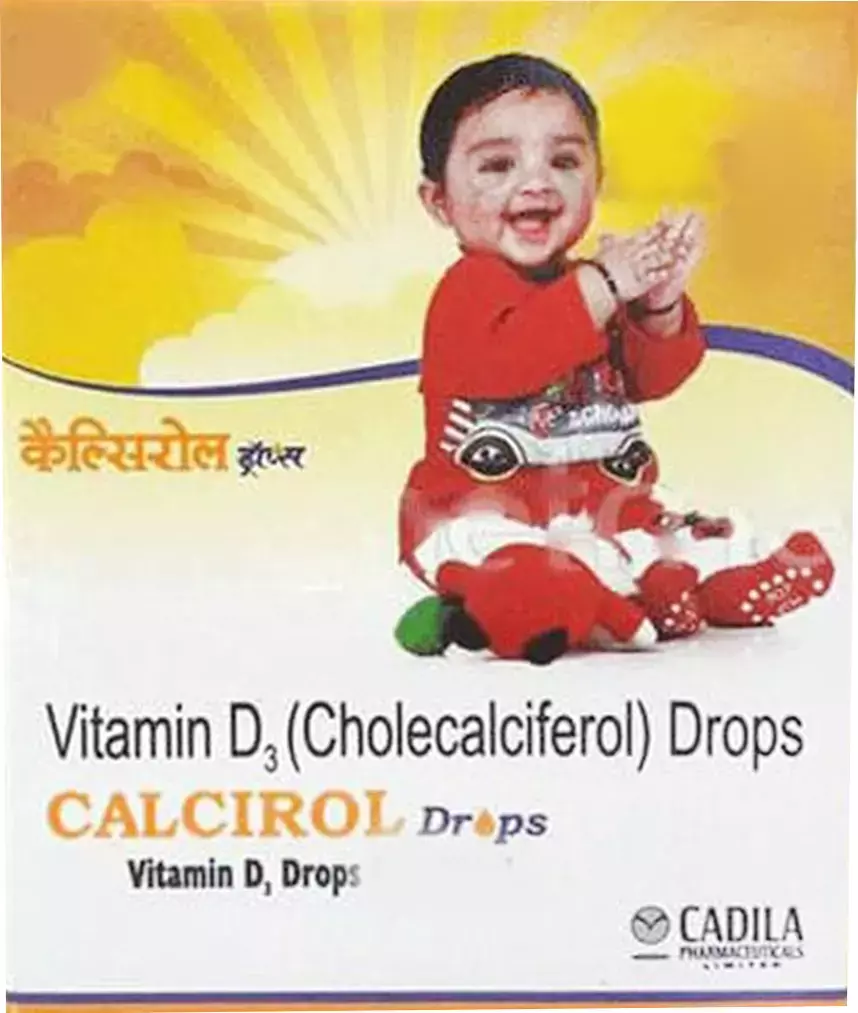 Calcirol Vitamin D3 Drop 10 mL (400 IU per drop)