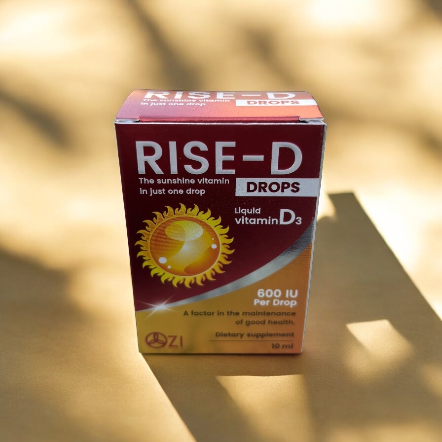 D-Rise Vitamin D3 Drop 10 mL (400 IU) by Sun Pharma