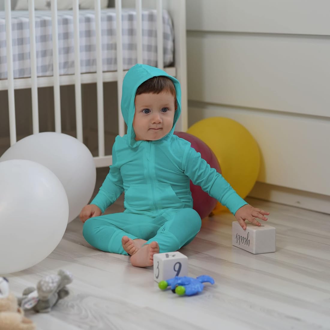 The Tiny Jasper Bamboo Baby Onesie