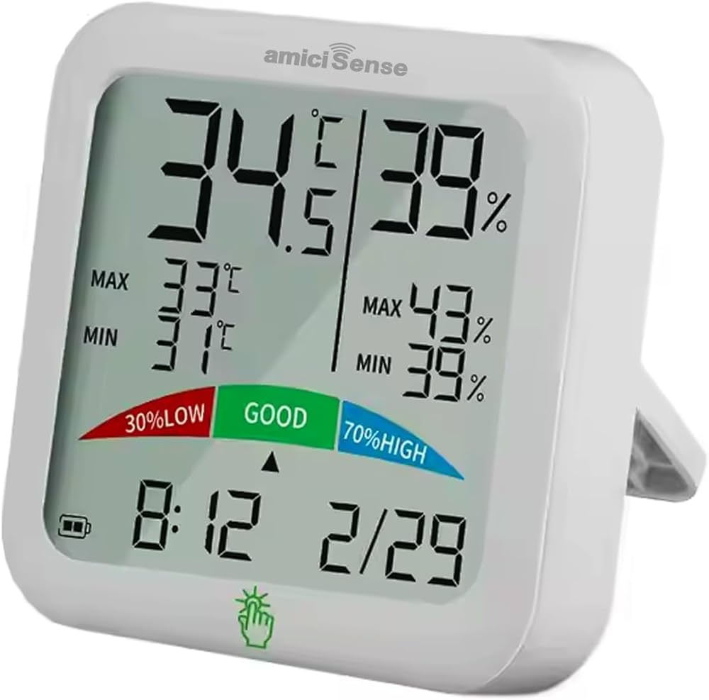 Digital Hygrometer for Room Humidity Monitoring
