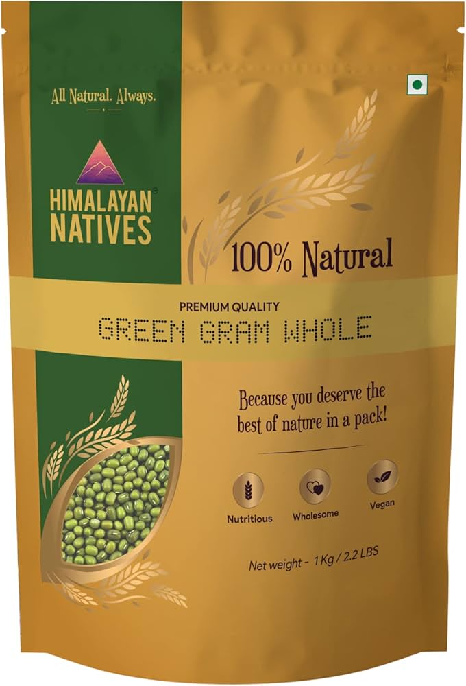 Himalaya Moong Dal (Yellow Mung, 1kg) - IAP Recommended