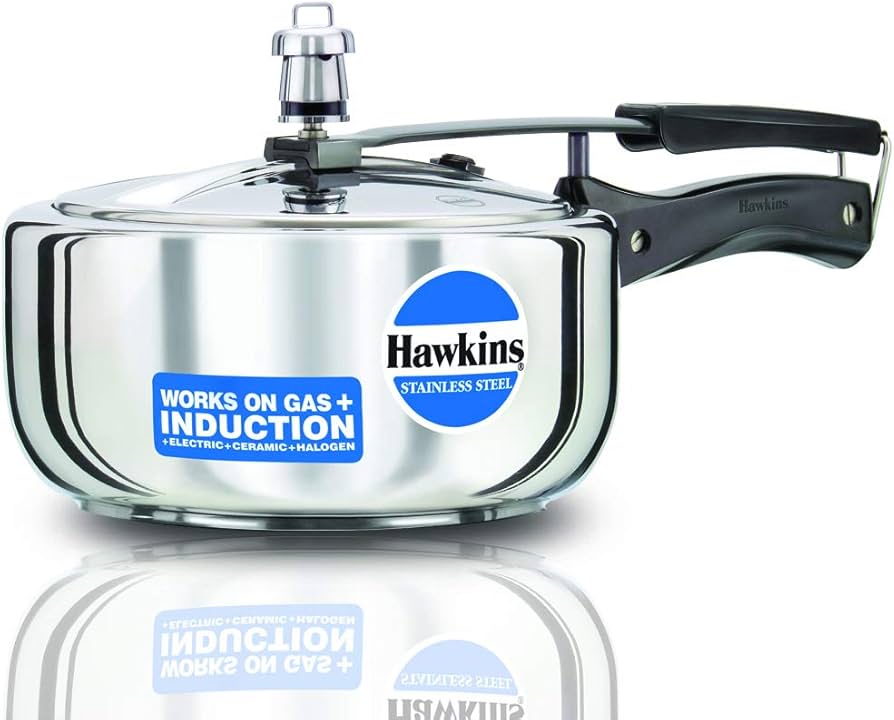 Hawkins Stainless Steel Pressure Cooker 3-Litre