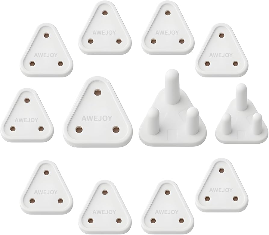 3M Safety Socket Covers for Baby Proofing (12 Pack)