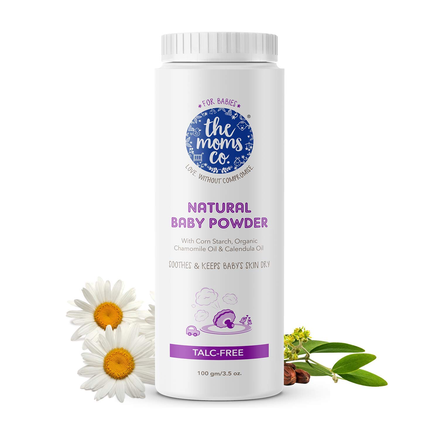 The Moms Co. Natural Baby Powder
