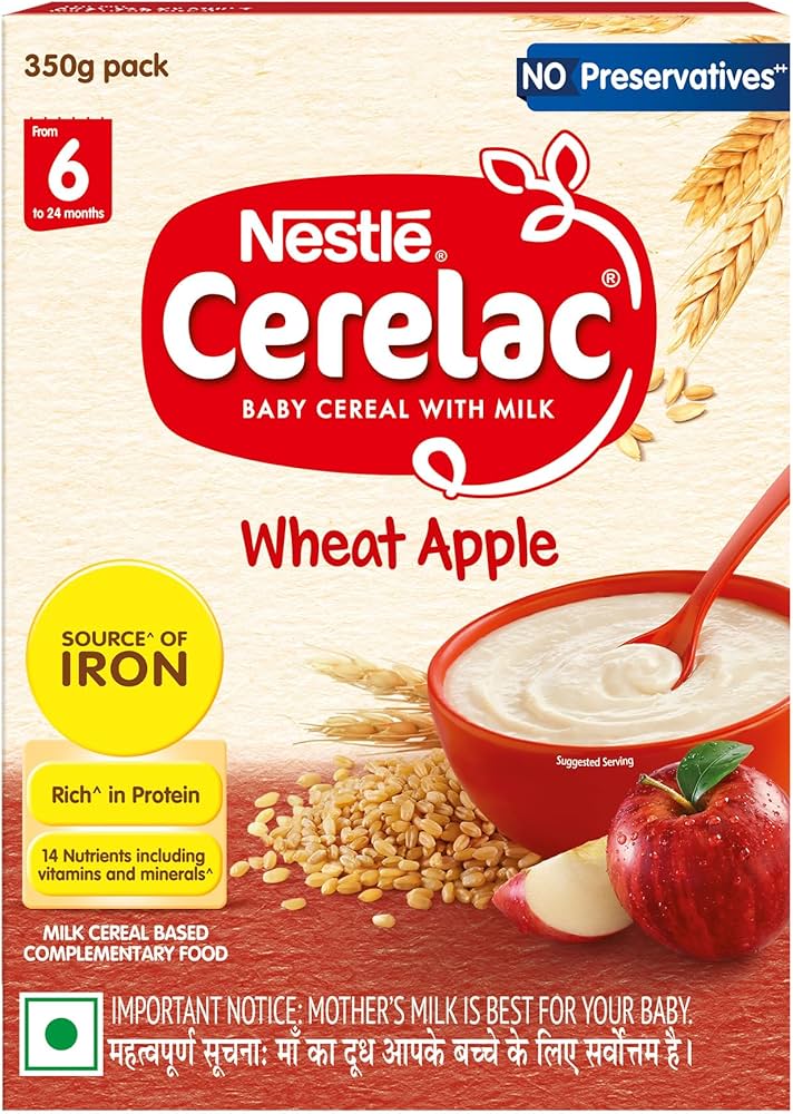 Cerelac Wheat Apple 300g (Pack of 1)
