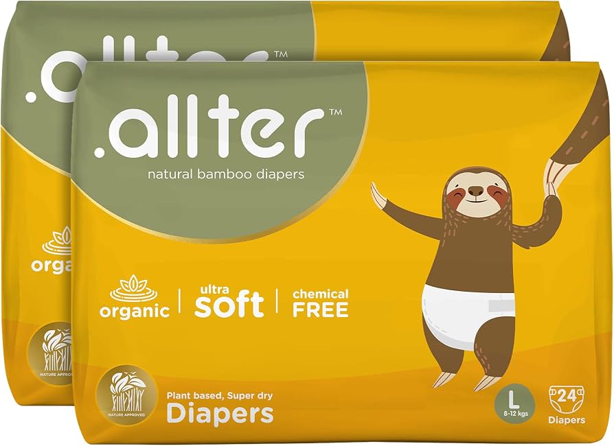 Allter Premium Baby Diaper Large (8-14 kg) 20 pcs