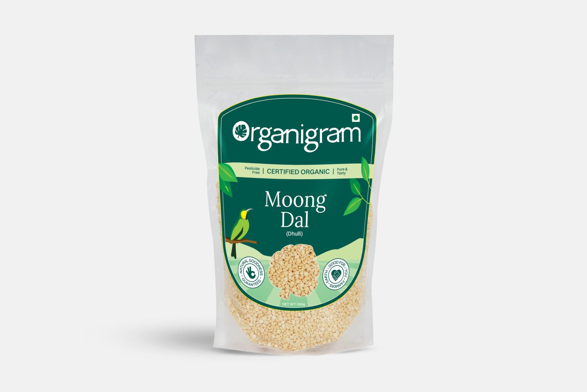 Buchi Organics Moong Dal (Split Yellow Lentil)