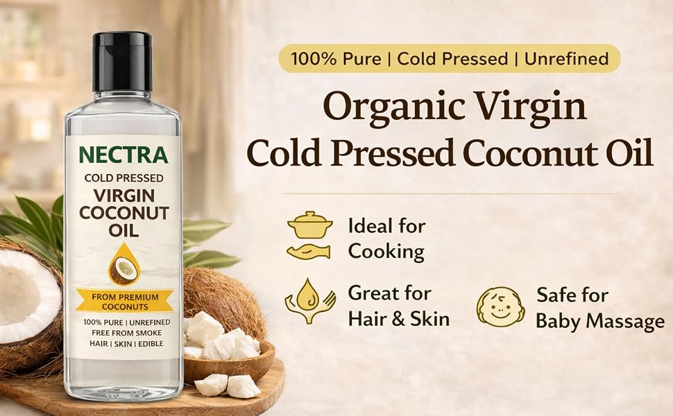 Virgin Coconut Oil - Cold Pressed (500ml)