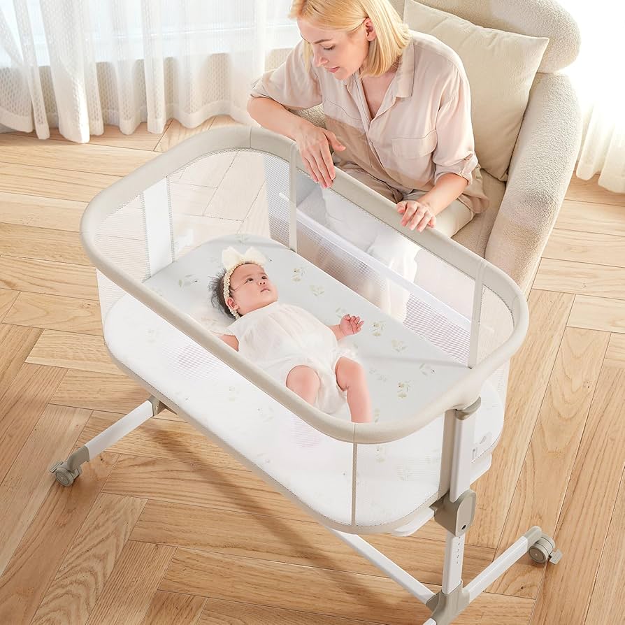 BIS-Certified Bedside Sleeper Crib (Portable)