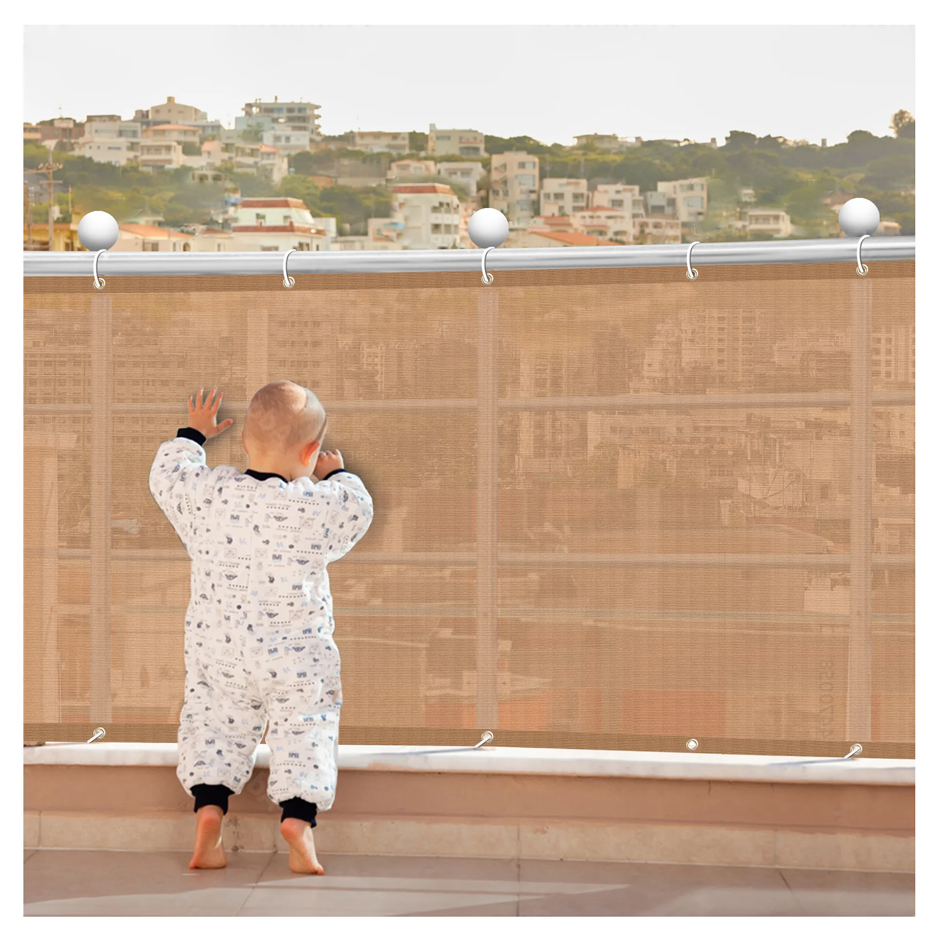Luvlap Balcony Guard Safety Net